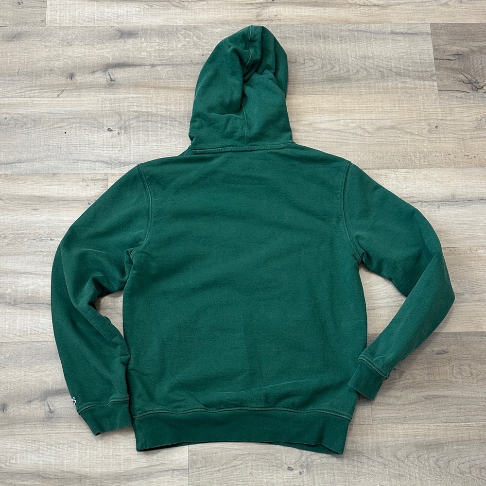 LACOSTE - MEN’S SMALL GREEN LONG SLEEVE HOODIE OVERSIZED CROC LOGO - Picture 5 of 7